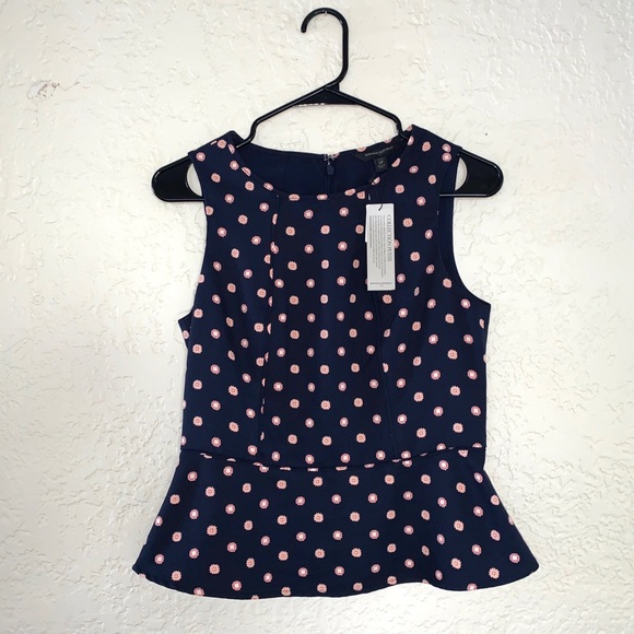 Banana Republic Tops - ✏️ NWT Banana Republic Peplum Blouse Sz 2p